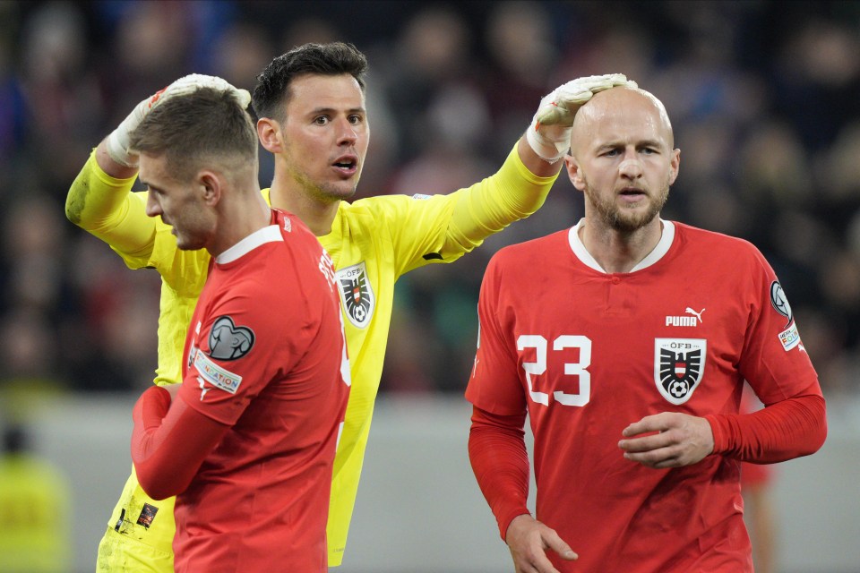 Lindner started both of Austria's Euro 2024 qualifiers in March