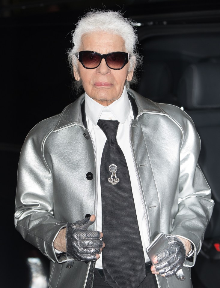 LONDON, ENGLAND - NOVEMBER 23: Karl Lagerfeld attends the British Fashion Awards 2015 at London Coliseum on November 23, 2015 in London, England. (Photo by Samir Hussein/WireImage)