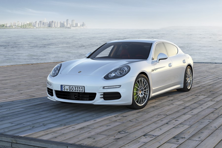 The Panamera's top speed sits at a heady 196mph