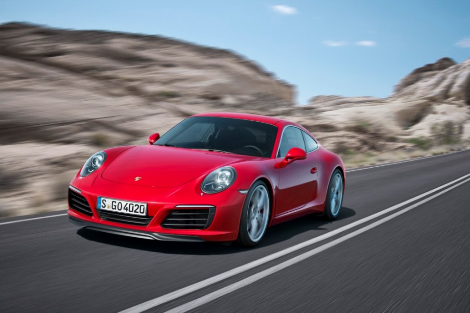 The top speed of the 911 Carrera is 182mph - not bad for an 'entry-level' car