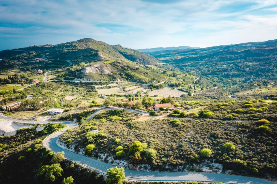 We explored the lush Troodos Mountains in the west of Cyprus