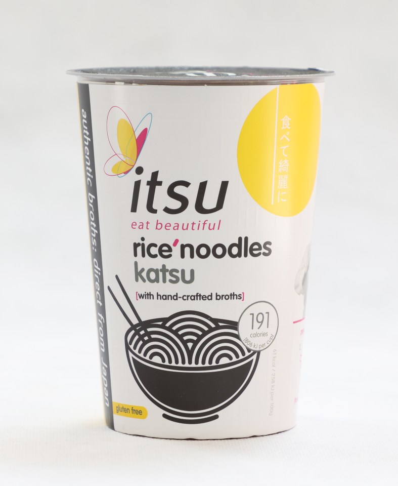 Itsu noodles had lots of flavour