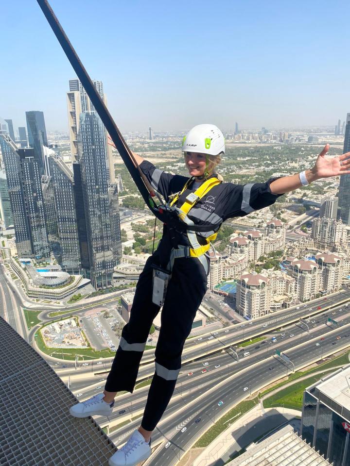 Become a daredevil up on the 52nd level of Address Sky View Hotel.