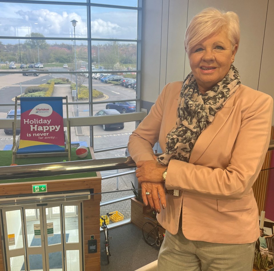 Linda Gibbs loves working at Parkdean so much she returned five months after retiring