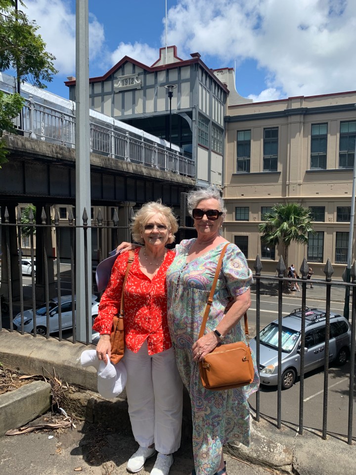 Cousins Linda (left) and Valerie (right) have been reunited 72 years on after bitter feud tore family apart