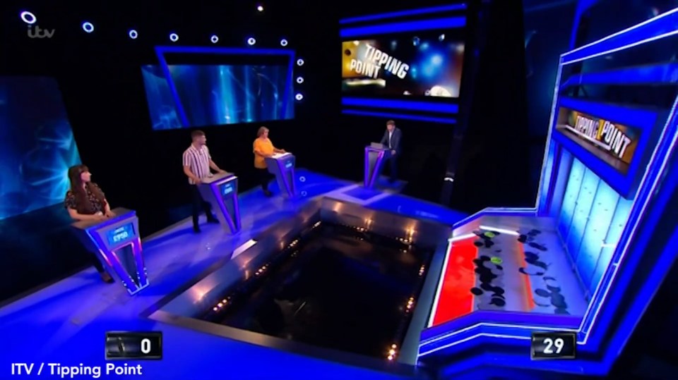 The shows sees three contestants answer a series of general knowledge questions in the hope of winning counters