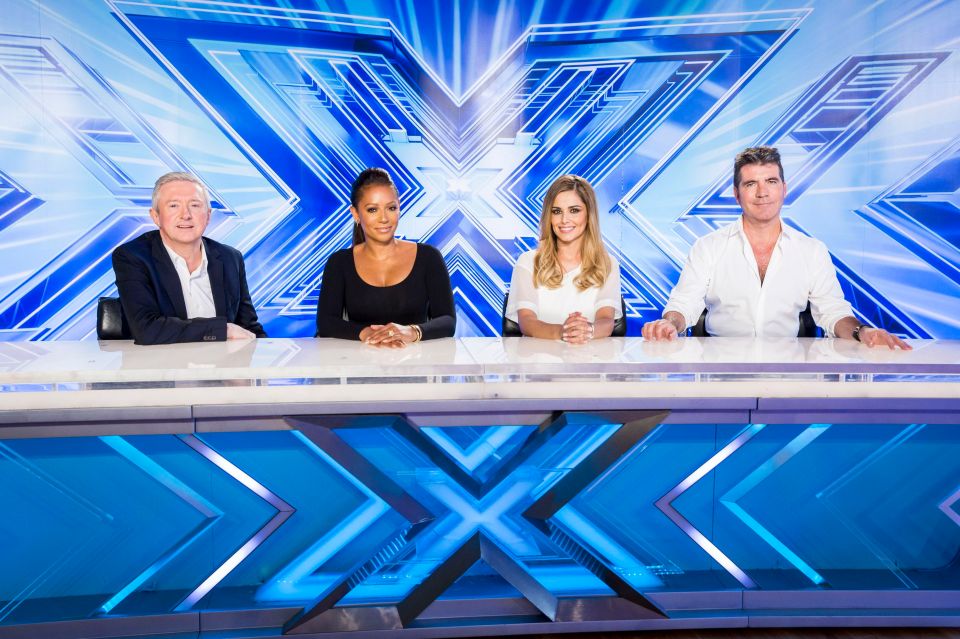 She was joined for the 11th series by Simon, Cheryl and Louis Walsh in 2014