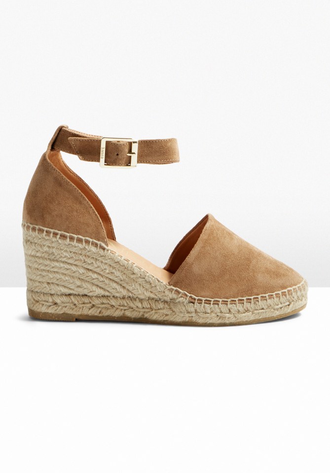 The Anita closed-toe espadrilles are £95 at Hush