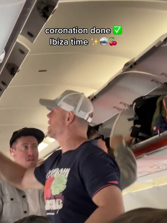 Mike was previously spotted on an EasyJet flight to Ibiza