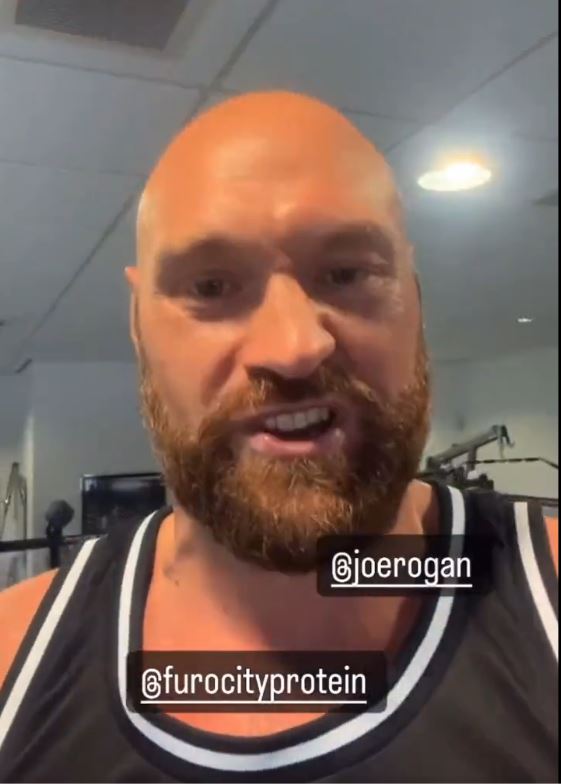 Tyson Fury branded Joe Rogan a ‘bald-headed midget’