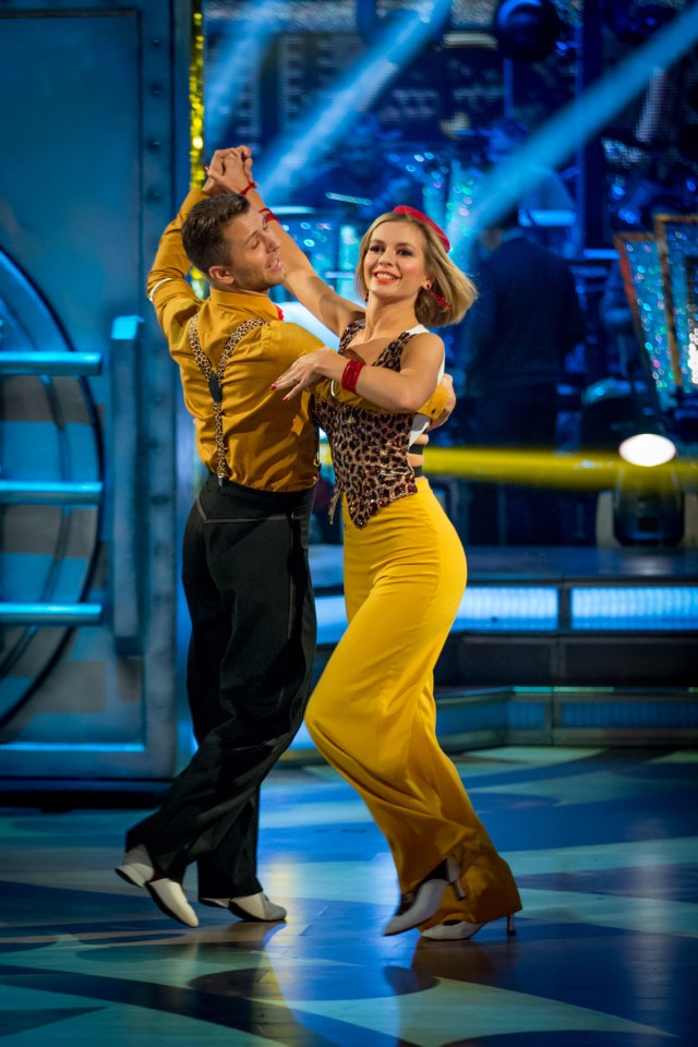 The couple met on Strictly in 2013