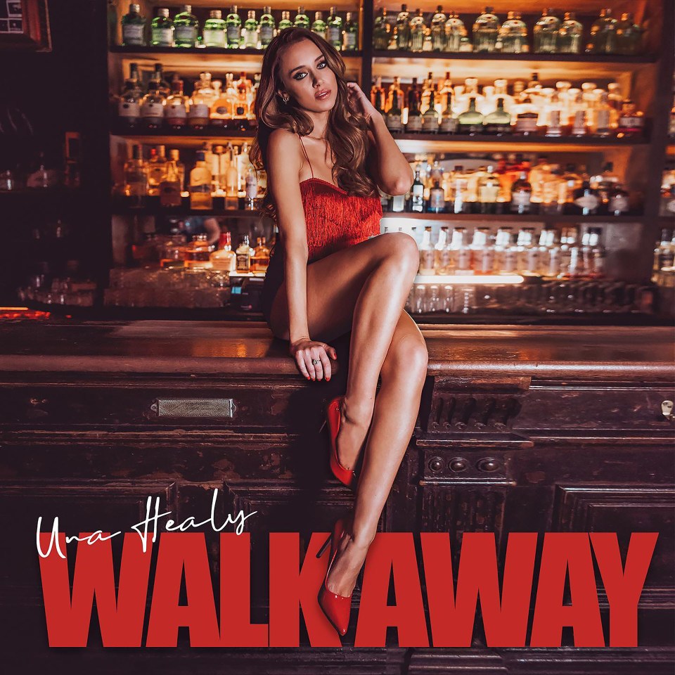 Una Healy stuns on the cover of her new single Walk Away