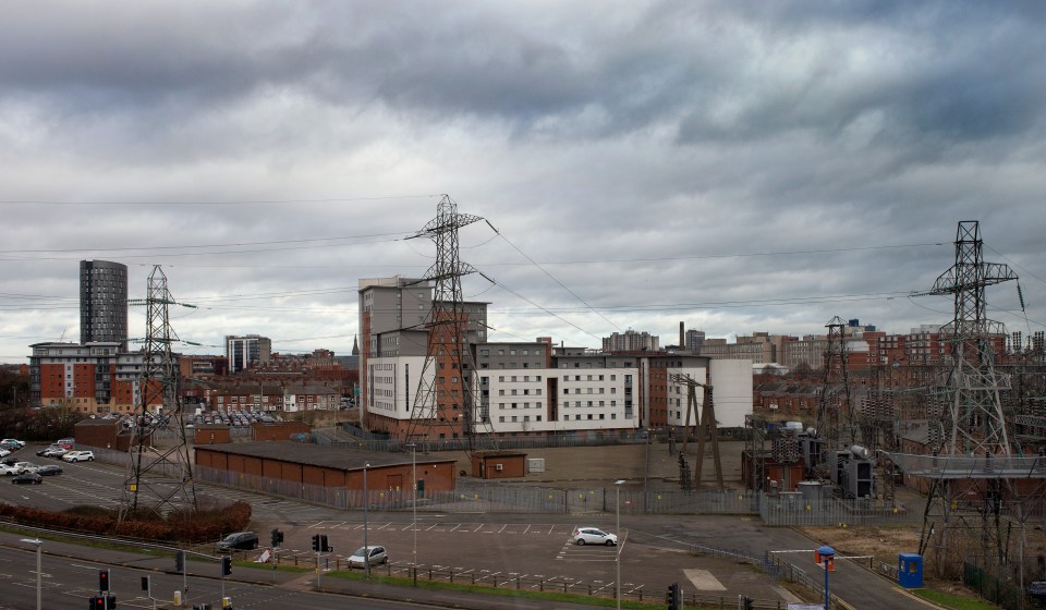 A block of university flats went up but little else