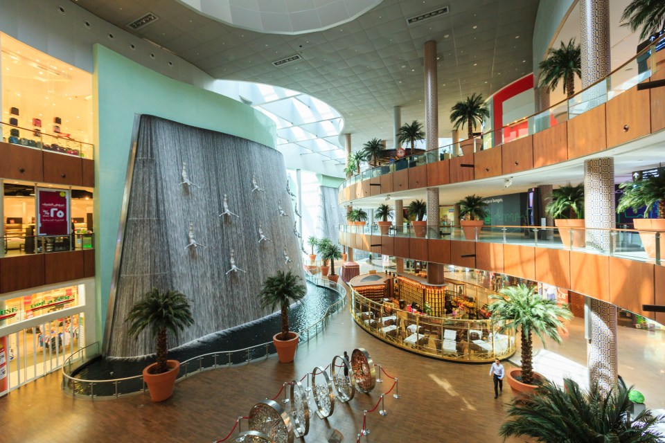 Dubai has some of the biggest shopping malls in the world