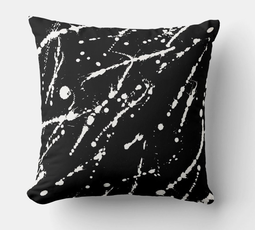 This stylish cushion is £32.64 at zazzle.co.uk