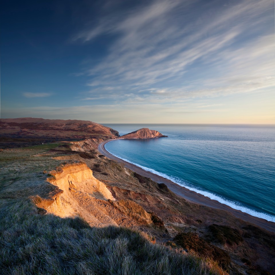 The beach is owned by the Ministry of Defence and is only open to the public on certain days