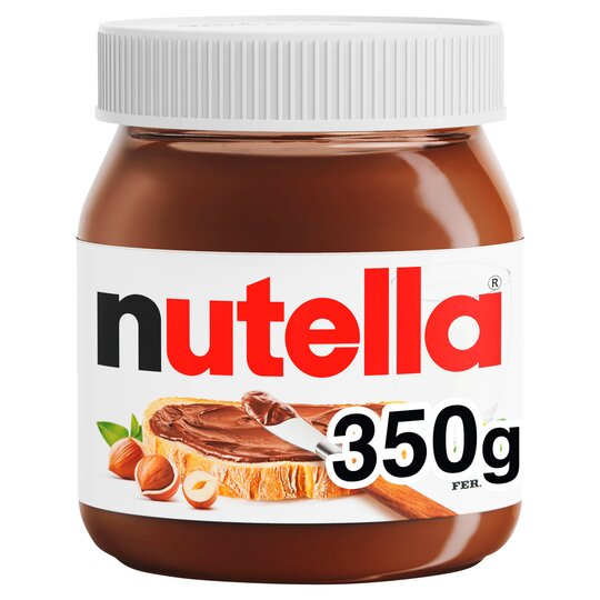 Nutella is £3.20 for a 350g pot from Tesco