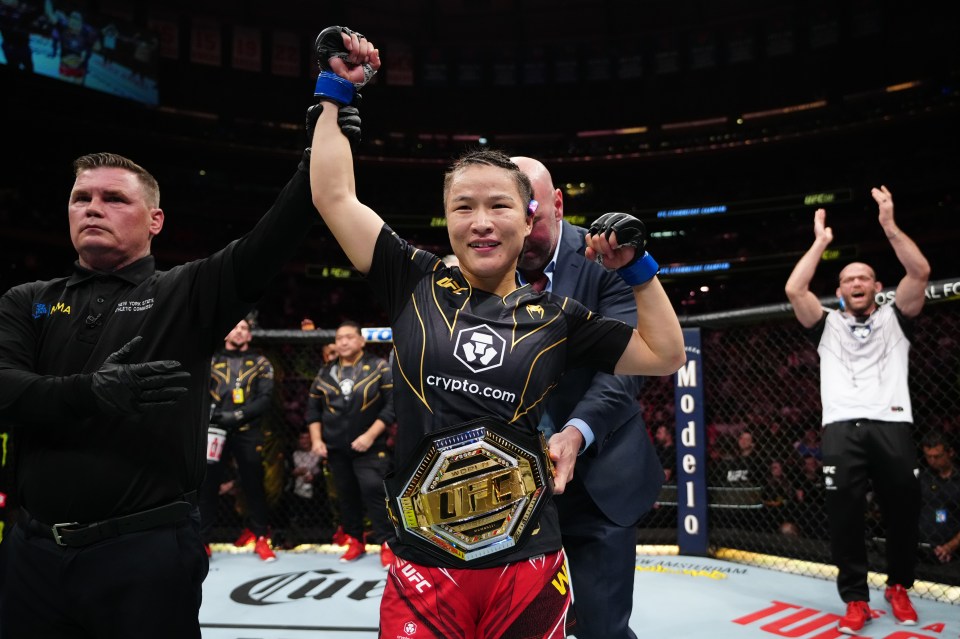 Zhang Weili will defend her strawweight title against Amanda Lemos