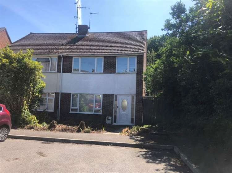 This house in Broadstairs, Kent was condemned after a sinkhole opened up outside in 2009