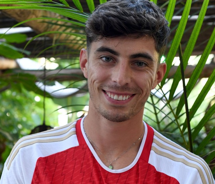 Chelsea fans aimed a dig at Arsenal after Kai Havertz's farewell message