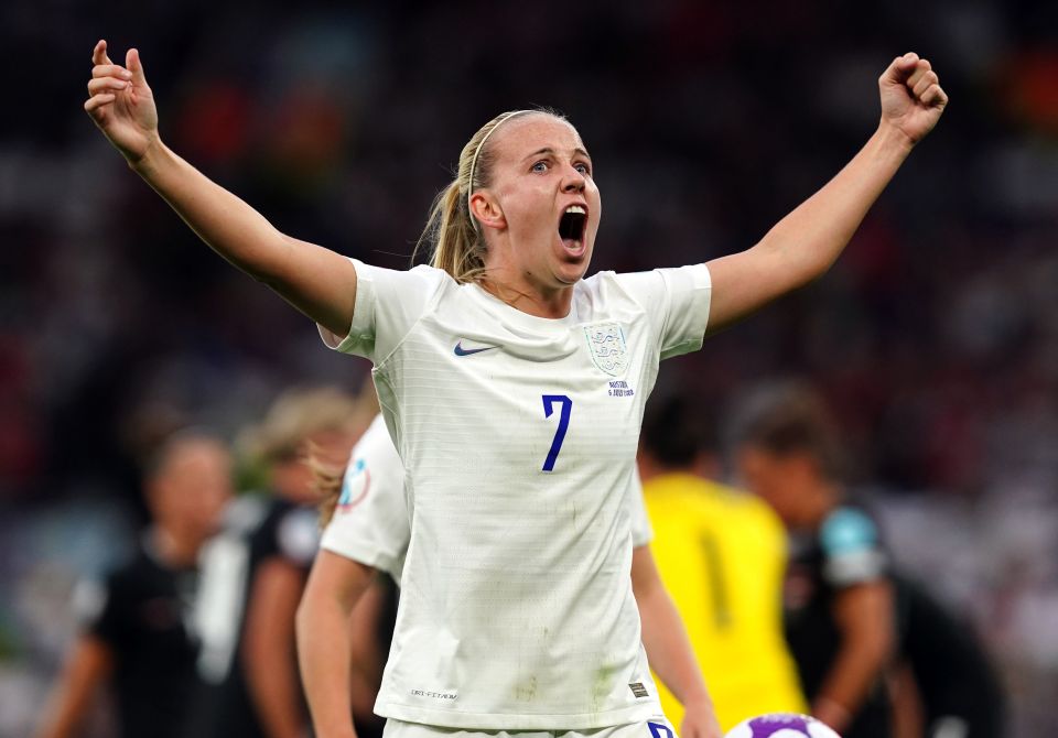 The 28-year-old led England to Euro 2022 glory last summer