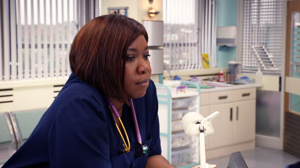 Chizzy played Mo Effanga in Holby City