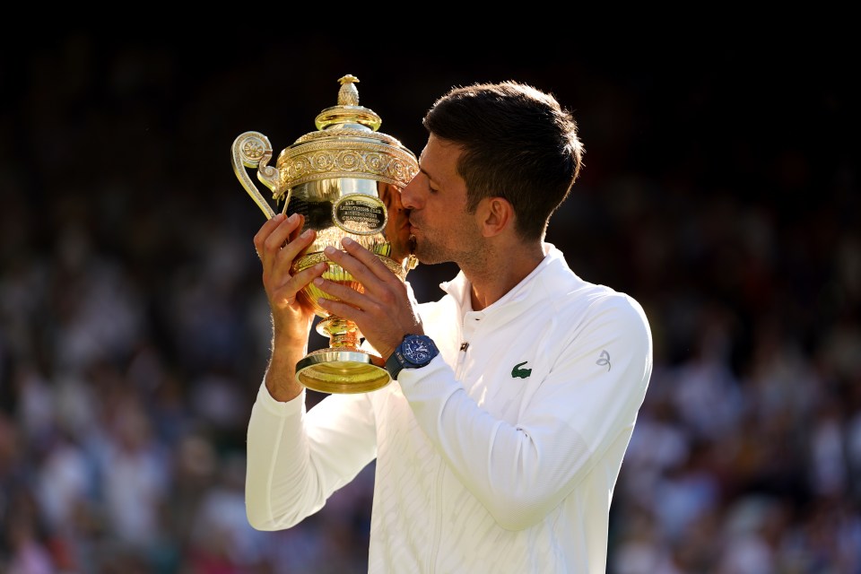 Novak Djokovic has an incredible record on SW19... winning the last four men's singles in a row