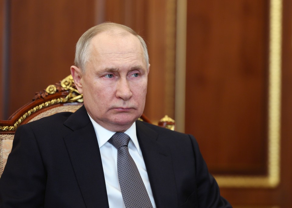 Terrified tyrant Vladimir Putin is locked in a fight for his very survival