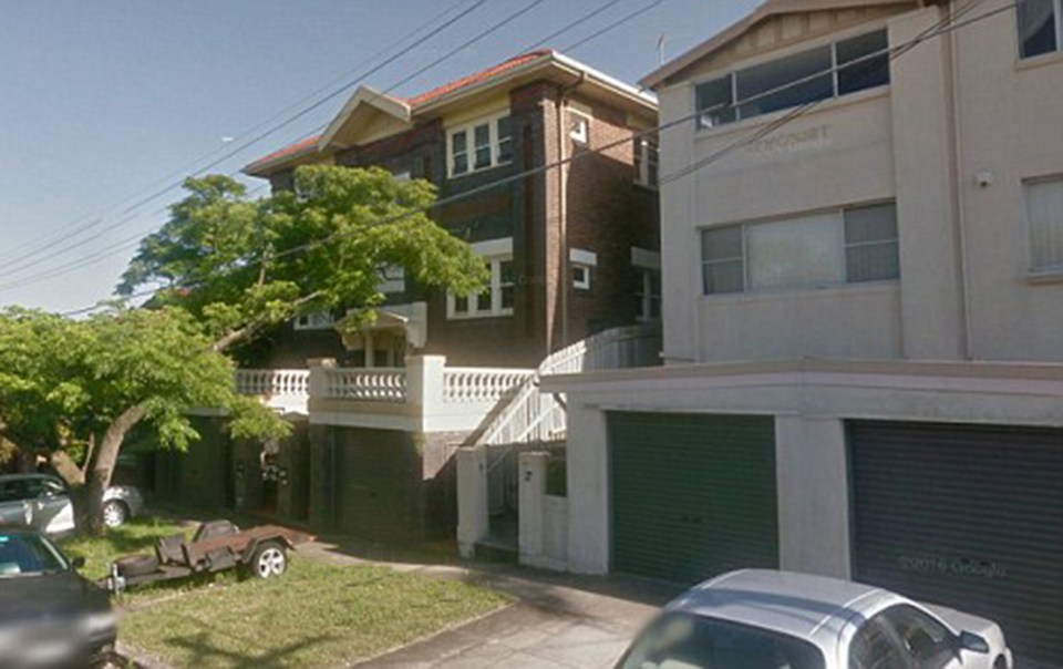 One of Russell's homes for sale was a three-storey, four-unit, 1912 apartment block in New South Wales