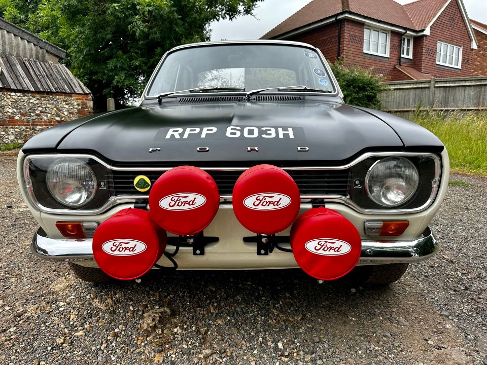 The car was displayed at Hampton Court at an exhibition overseen by HRH Prince Michael of Kent