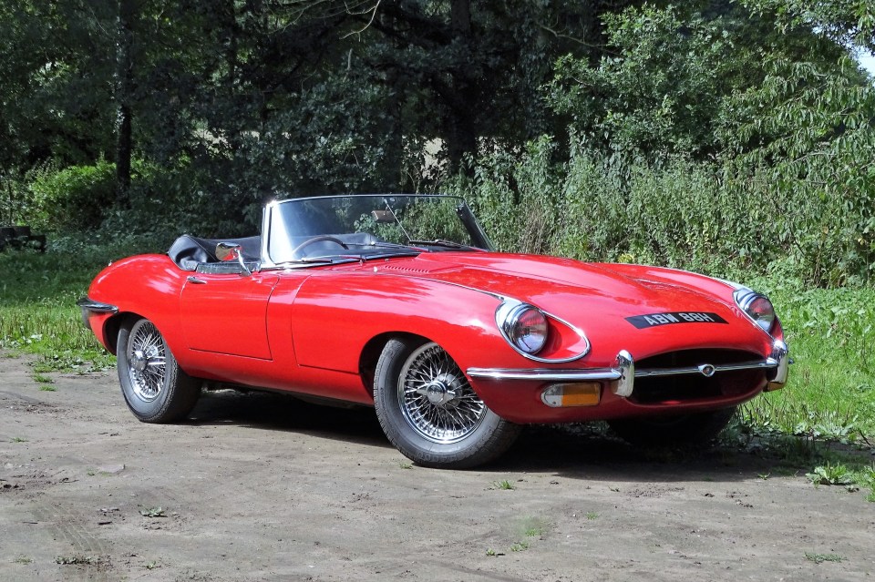 This gorgeous Jaguar E-Type Series 2 once belonged to Noel Edmonds