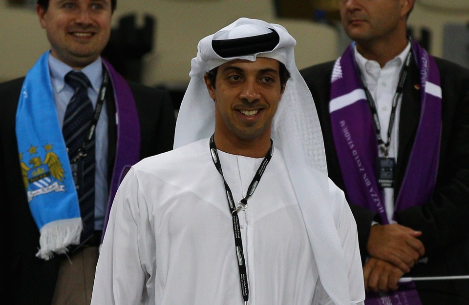 Sheikh Mansour has invested heavily as Manchester City owner