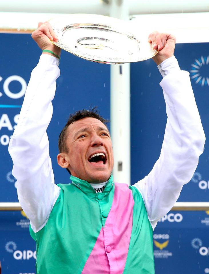 Frankie is set to retire this year after having ridden 500 Group race winners