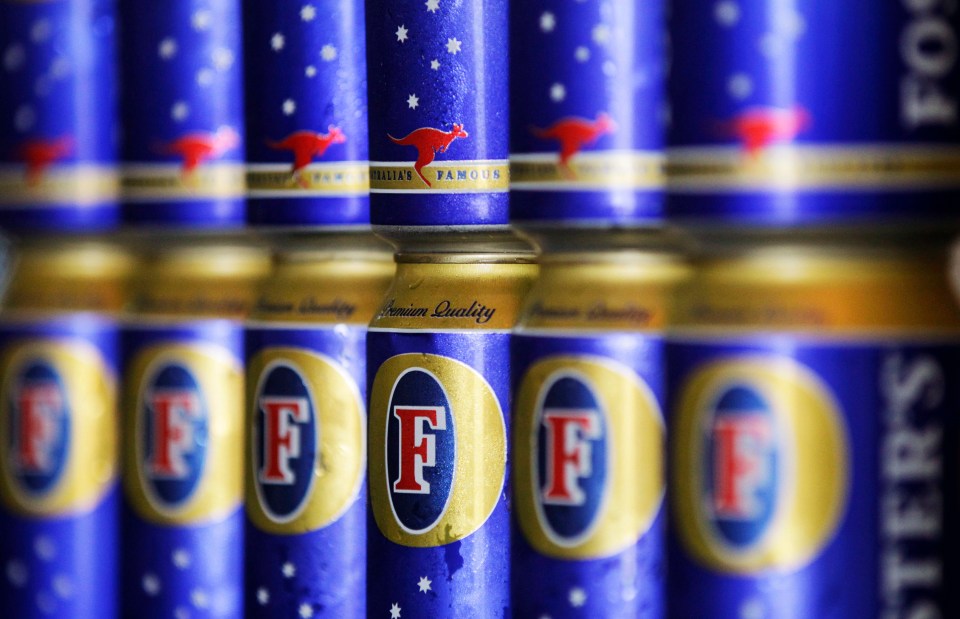 The ABV of Foster's has dropped from four per cent at the start of this year to 3.7 per cent now