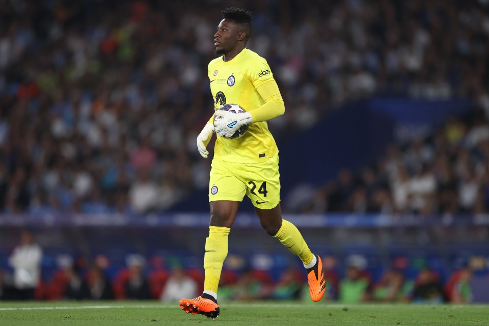 Andre Onana impressed during Inter's run to the Champions League final