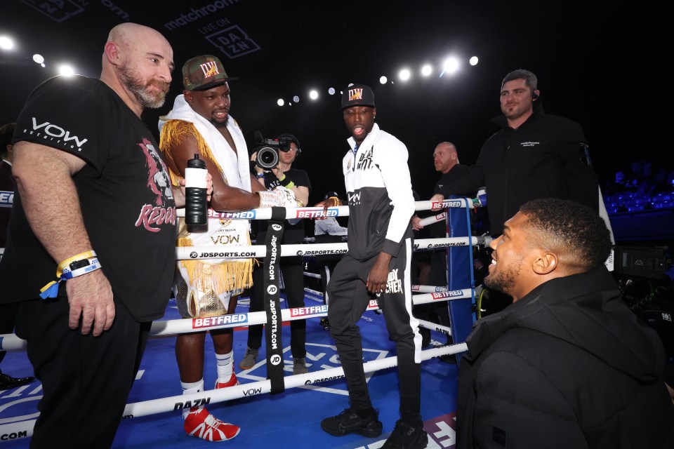 Dillian Whyte and Anthony Joshua are in talks to rematch in August