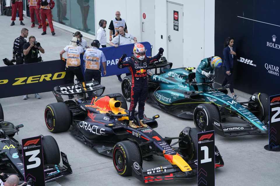 Red Bull Racing’s Max Verstappen was victorious