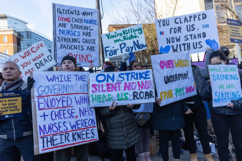 The nurses' strike may be over as union leaders are bracing for a ballot flop