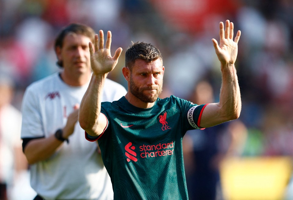 James Milner has left Liverpool for Brighton