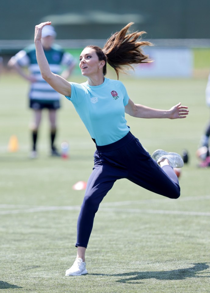 She visited the Maidenhead Rugby Club