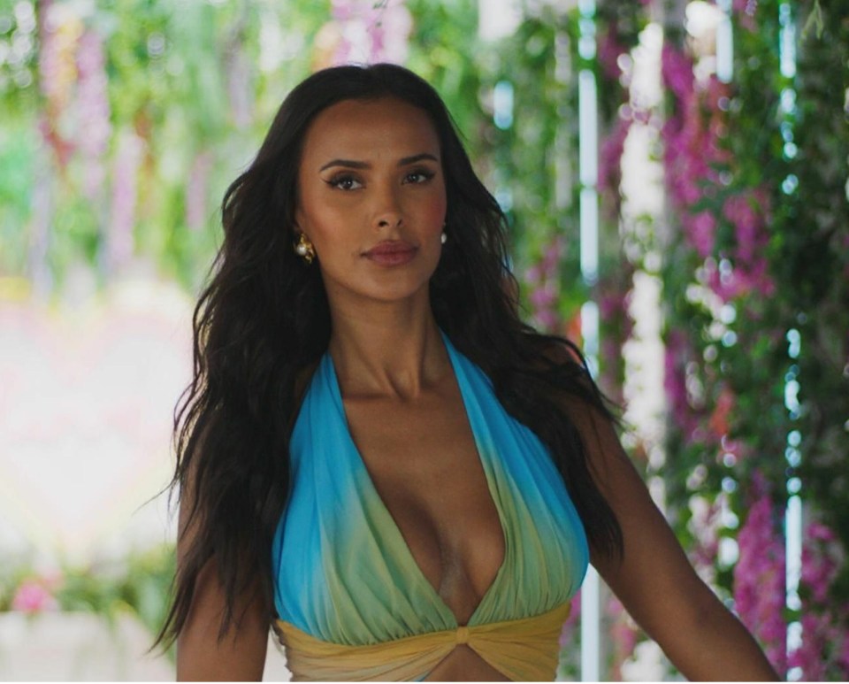 Maya Jama looked incredible in her first plunging dress