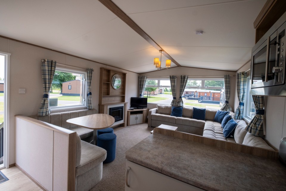 You could be lucky enough to unwind in a luxury caravan for six weeks - the entire school holidays