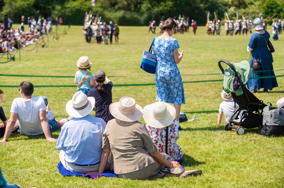 Many in the capital flocked to parks to enjoy the sunshine