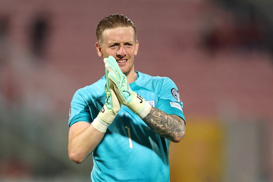 Jordan Pickford is wanted by Man Utd