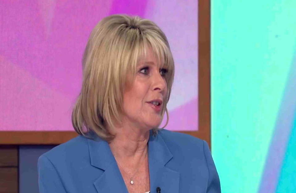 Ruth Langsford was hosting Loose Women today