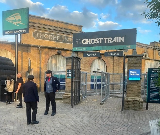 The ride replaces Derren Brown's Ghost Train: Rise of the Demon