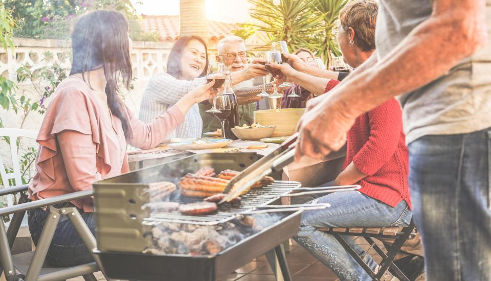 A woman has sparked a debate after her neighbour slammed her for hosting a BBQ without warning her