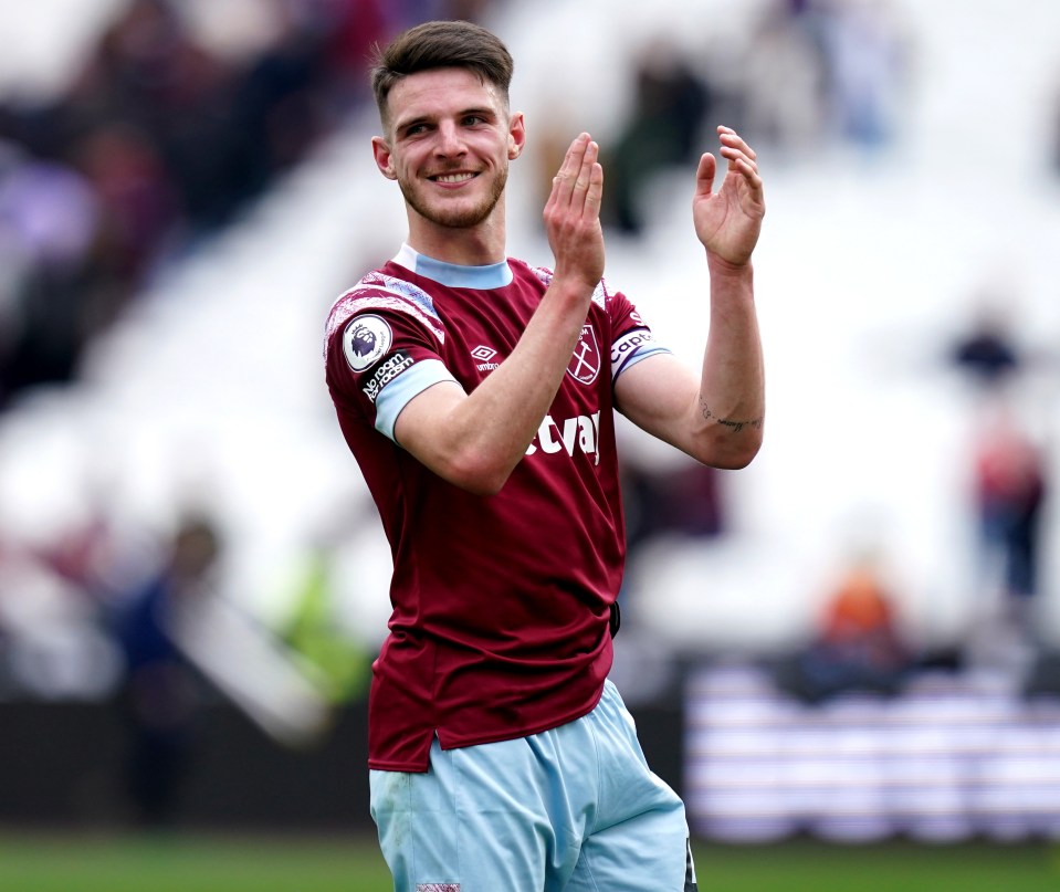 Arsenal have are closing in on signing Declan Rice