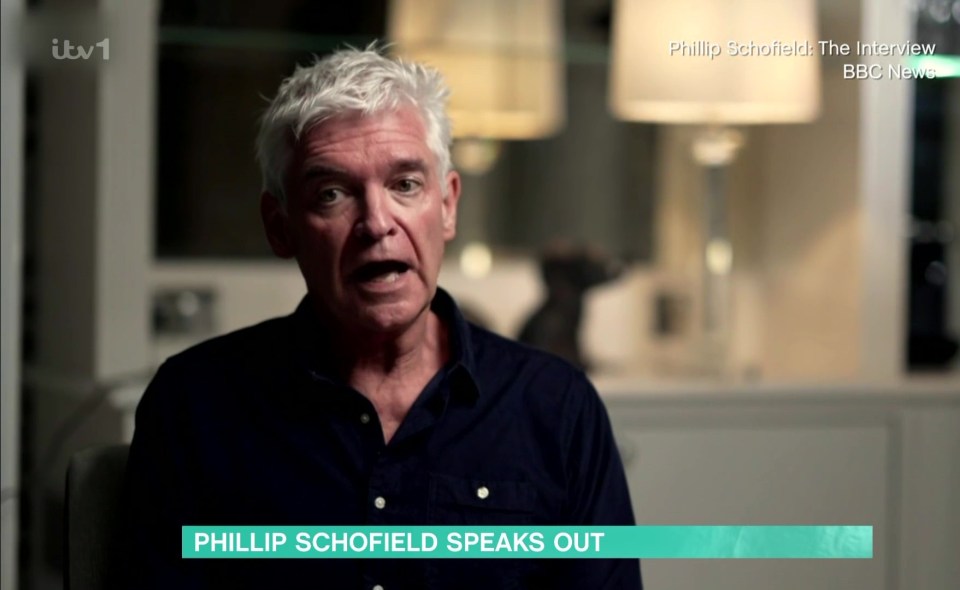 Schofield, who married his wife Stephanie in 1993, came out as gay on This Morning