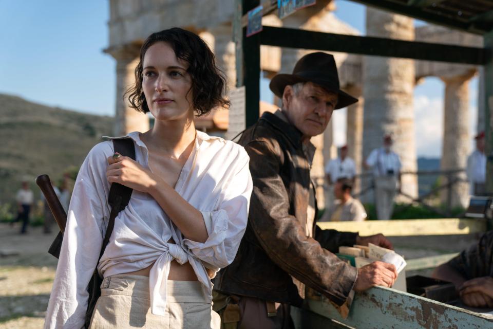 Harrison Ford and Phoebe Waller-Bridge star in the new Indy flick